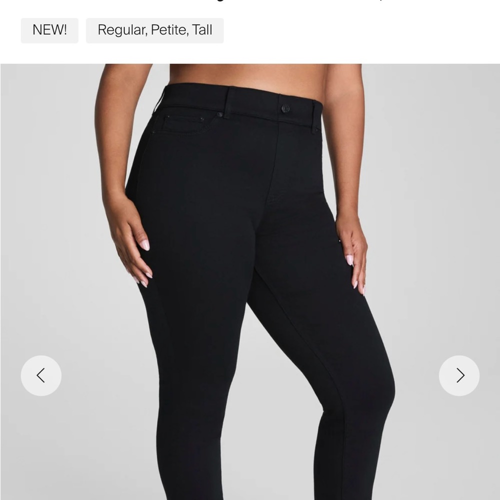 SPANX Women's Skinny Jeans - Black